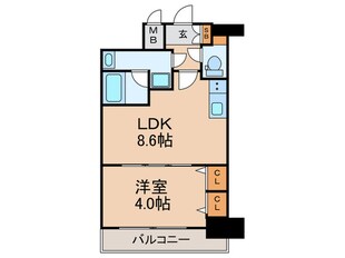 スプランディッドⅦの物件間取画像